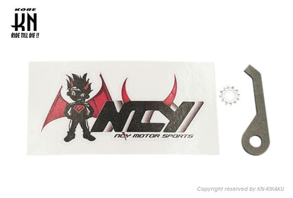 NCY アジャスタブルブレーキレバー【SMAX/マジェS/シグナス4-5型/BWSR】レッド