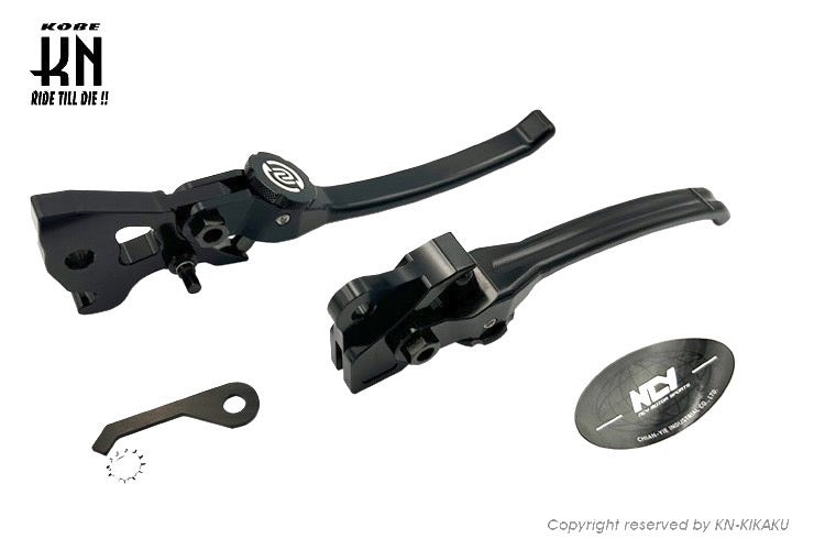 NCY アジャスタブルブレーキレバー【シグナスX/1型/2型/3型】ブラック