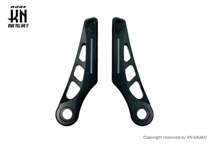 カラーアルミステップ2【シグナスX/マジェS】ブラック