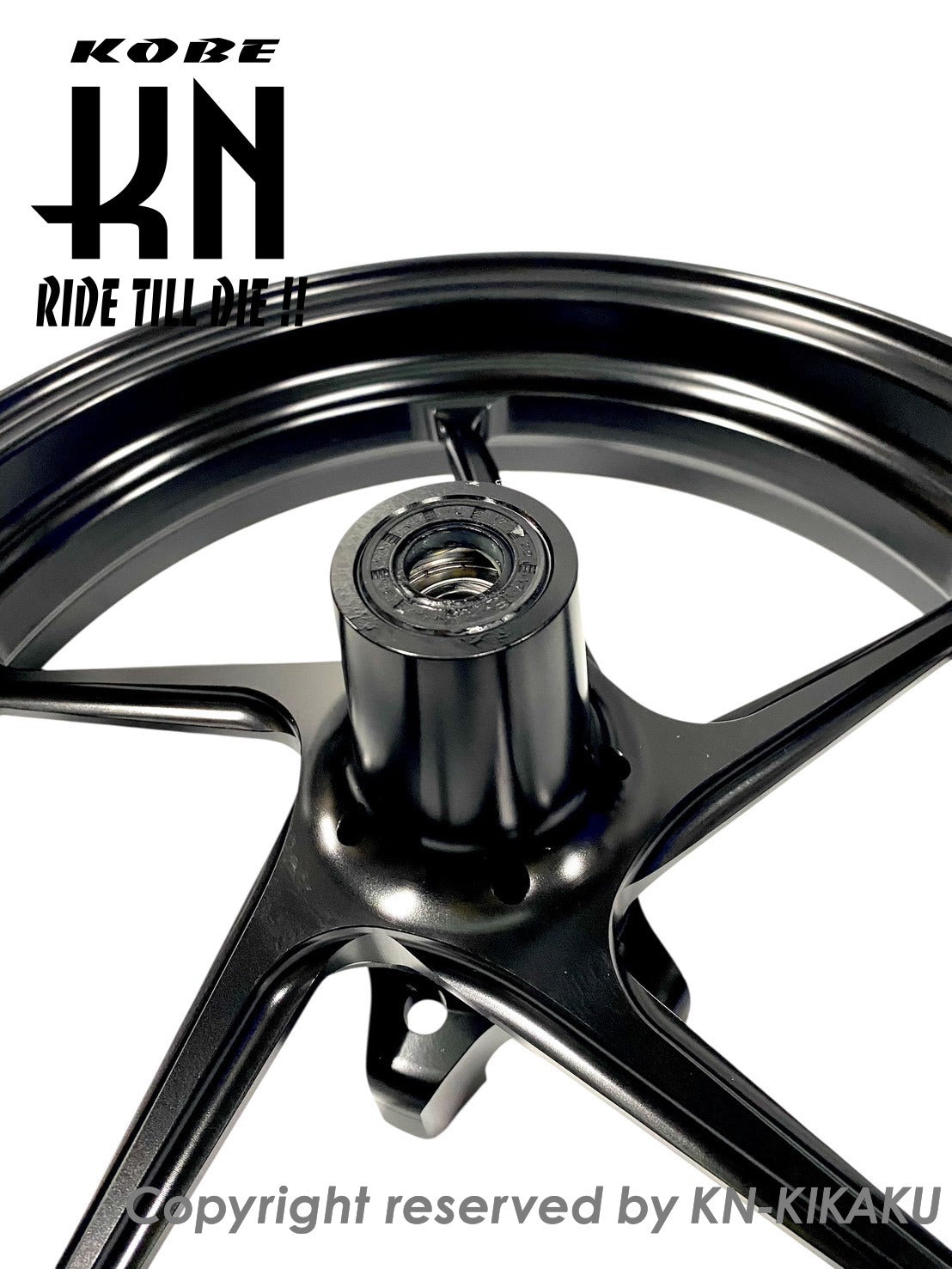 SHARKFACTORY 鍛造アルミホイール前後セット Kタイプ【シグナスX 4/5型】ブラック