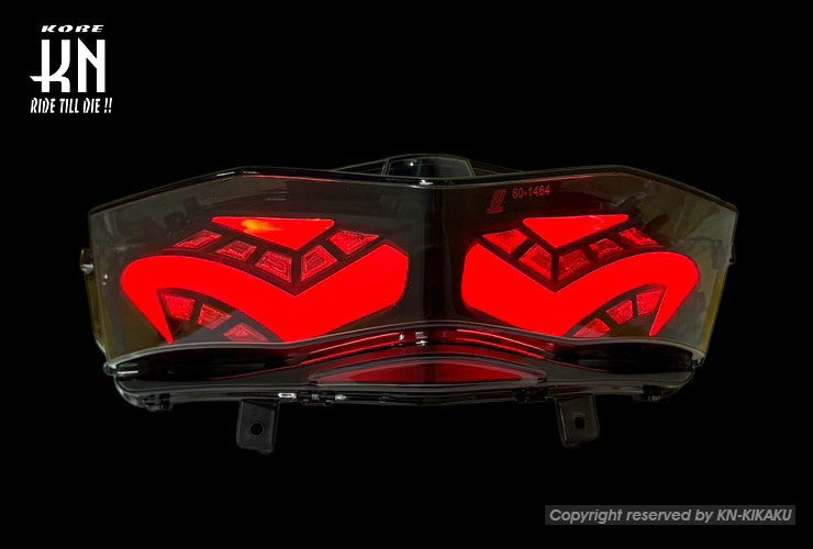 LEDテールアッセン【シグナスX4型/国内/台湾仕様】スモークレンズ/レッド