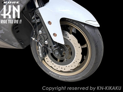 RCB 13インチ スポーツホイール【SP500】前後セット【グリファス/BWS125(3型)/シグナス7型】ブラック
