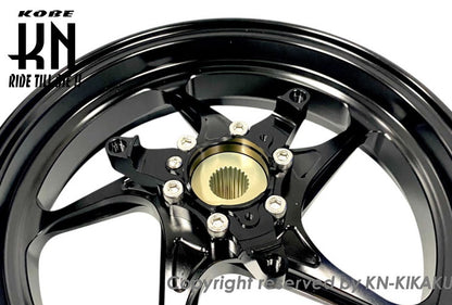 SHARKFACTORY 鍛造アルミホイール前後セット Kタイプ【グリファス】ブラック