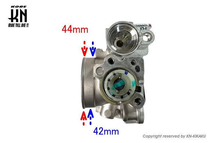 BIGスロットルボディ 36mm【シグナスX7型/グリファス/X FORCE/NMAX125/155(V2/2型)/BWS125(3型)】タイプ２